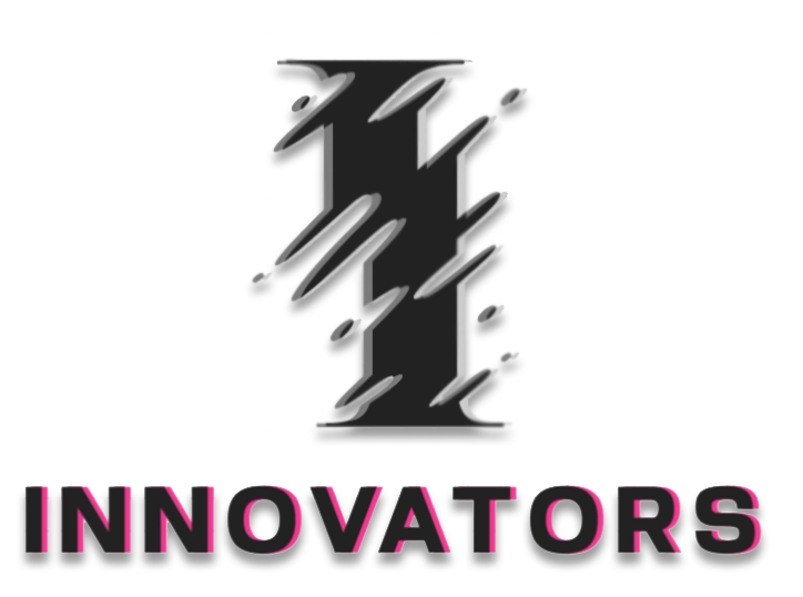 The image shows the site's logo, a sprawling letter I, and the text Innovators